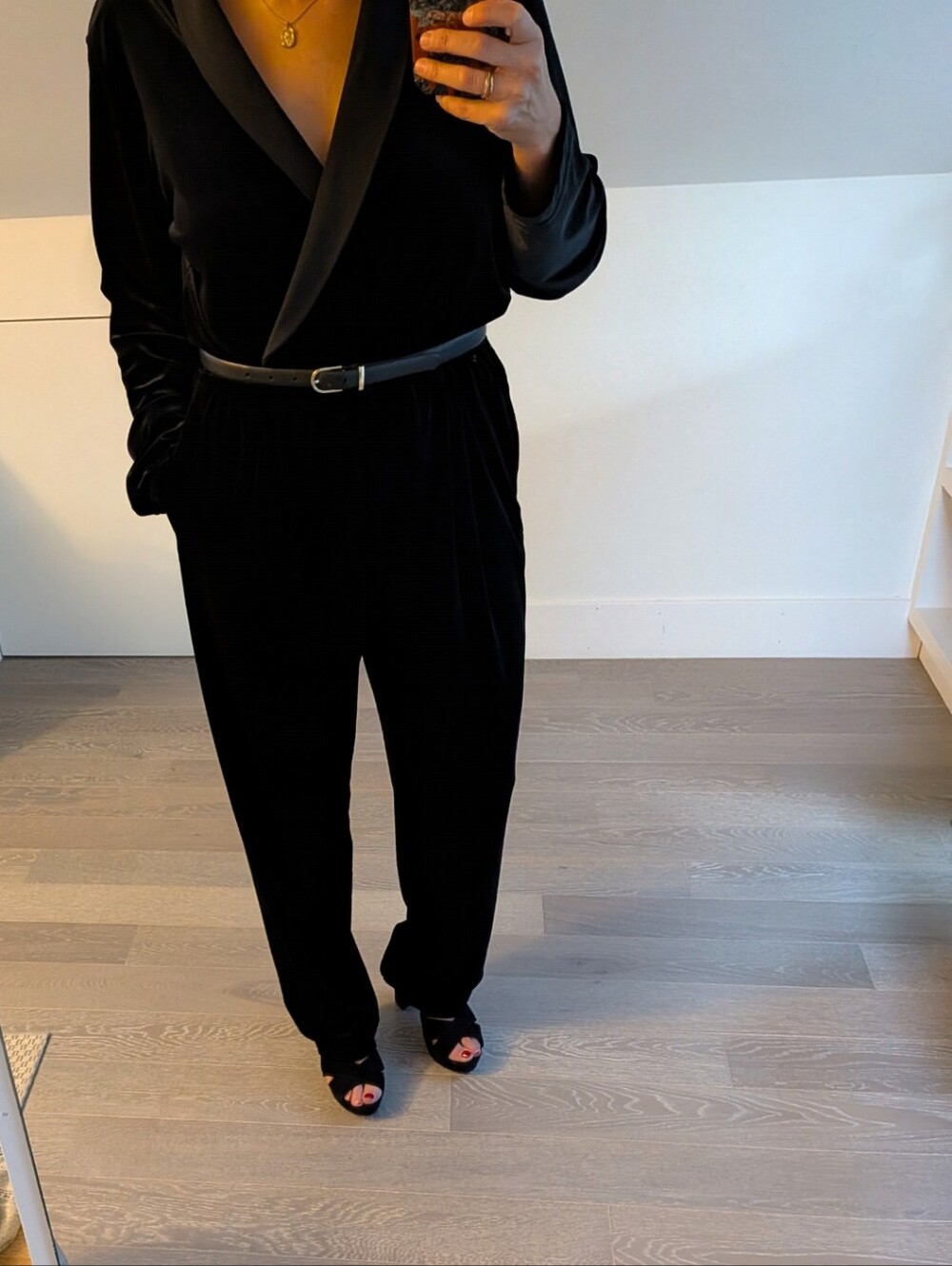 Velvet Jumpsuit Coldwater Creek
